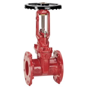 AVK FLANGED GATE VALVE, OS&Y, UL/FM APPROVED, 250 PSI