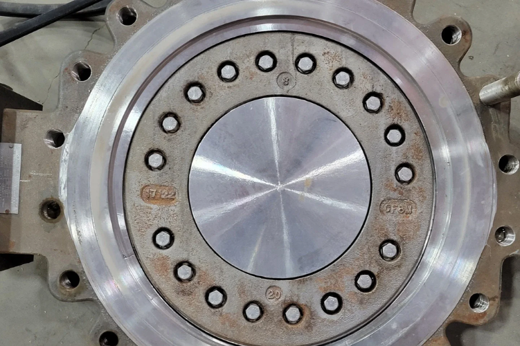 butterfly valve close up